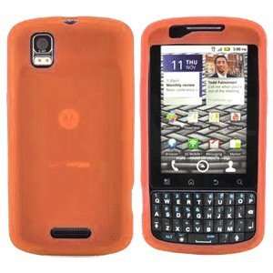  Motorola XT610 Droid Pro Silicone Skin, Orange 