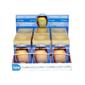 Inglow Battery Operated Flameless Candle Case Pack 6 