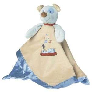 New Blue Precious Puppy WubbaNub Baby Blanket Wooby Chew Rattle Infant 
