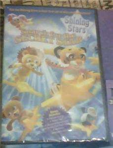 Russ Shining Stars Tote Set DVD Sticker Purse Lion Bear  
