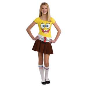 Spongebob School Girl Outfit Halloween Costumes Teen  