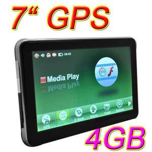 Car GPS Navigation  Mp4 Touchscreen FM 4GB flash  
