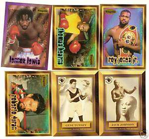 1996 RINGSIDE Boxing Card Set 80 Cards  