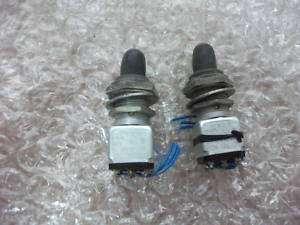 2x toggle Switch 2 Pole Triple Throw Momentary 12TW1312  