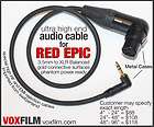 RED EPIC 3.5mm to XLR cable (balanced)