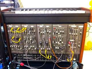 Rolend system 100M 191 J Modular Synthesizer and Keybord  