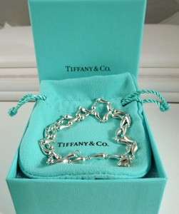 Tiffany ELSA PERETTI Sterling Continuous Teardrop Necklace   Tiffany 