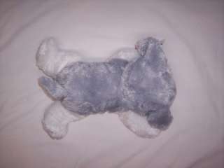   Gray Dog Weighted Stuffed Animal / lap pad animal. Autism. ADHD  
