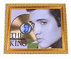 Elvis Presley Gold Platinum Record Award Display non Riaa cd lp