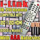 New i Link IR 210 HDMI Ready 2012 Version FTA Satellite Receiver iLink 