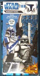 Star Wars Clone Comforter Twin Sheets Curtain Set Complete 5 piece 