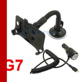 Car Windscreen Mount holder + Charger For HTC Desire G7  
