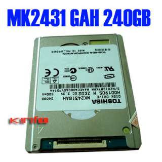 Toshiba 240GB 1.8 Hard Drive MK2431GAH iPod Macbook dv  