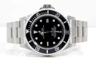 Original Rolex Mens Stainless Steel Sea Dweller Black Dial 16600 