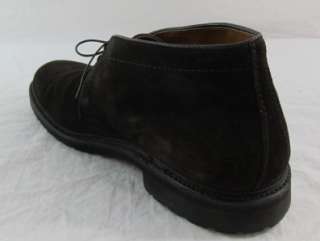 Alden Mens Chukka Dark Brown Suede Boots Size 10.5E Retail $424 