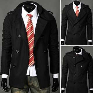 Mens Slim Fit Designed Coat Jacket 3 SIZE Z90  