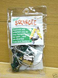 Squirrel Feeder Squngee Deluxe Bungee Jumper with Bell 833062001025 