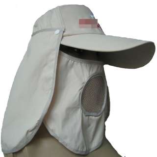   Adjustable Fishing/HUnting/Hiking/Camping Hat Sun Cap Mask&Nape  