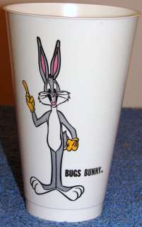 1966 BUGS BUNNY PLASTIC CUP   PEPSI COLLECTOR SERIES  