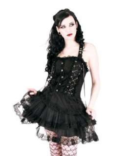 Aderlass Lolita Mini Dress Denim Black  Bekleidung