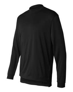 167) Adidas Mock Turtleneck ClimaLite Shirt New  