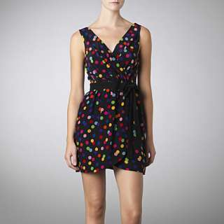 Multi polka dot dress   D&G  selfridges