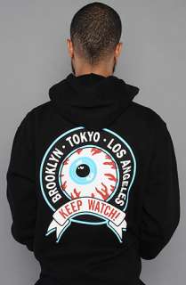 Mishka The Keep Watch Crest Hoody in Black  Karmaloop   Global 