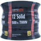 500 ft. 12 Gauge Solid THHN Red Single Conductor Electrical Wire