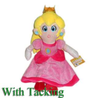 New Super Mario Bros. Princess Peach Plush Doll 14  