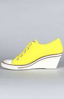 Ash Shoes The Ginger Sneaker in Yellow Canvas  Karmaloop   Global 