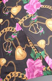 Betsey Johnson The Betseyville Heart Chain Umbrella  Karmaloop 