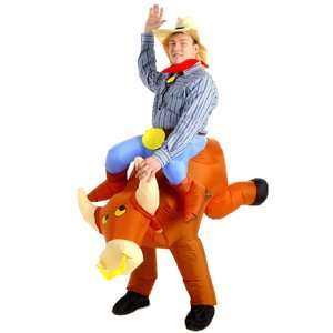 eSecure   Aufblasbares Rodeo Cowboykostüm aufwändiges Partykostüm 