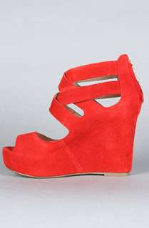 DV by Dolce Vita The Jude Shoe in Red Suede  Karmaloop   Global 