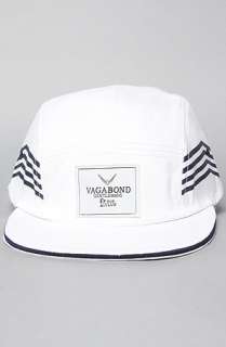 VGB The Valencia Stripe 5Panel Cap in White  Karmaloop   Global 