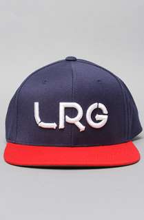 LRG Core Collection The Lifted R Hat in Navy  Karmaloop   Global 