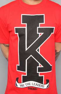 IMKING The Leaders Tee in Red  Karmaloop   Global Concrete 