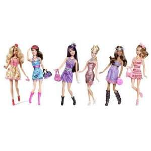 Mattel V6936   Barbie Fashionistas Swappin Style Puppen  