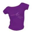   Gründe 4826163 Damen Shirts/ T Shirts, Gr. 36/38 (M), Violett (lila
