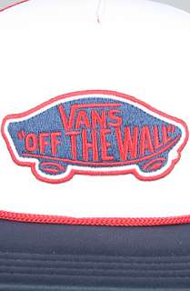 Vans The Classic Trucker Hat in Red White Blue  Karmaloop 