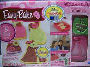 New Easy Bake Microwave & Style Trendy Tastes Cookie Kit Fondant Mixes 