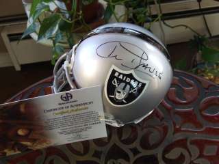 Al Davis signed Oakland/LA Raiders Mini Helmet *Rarest of all 
