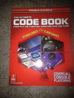 The Ultimate Code Cheat Prima book 27000 codes for 2500 games for Xbox 