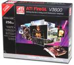 ATI 100 505507 FireGL V3600 Video Card   256MB, PCI Express, (Dual 