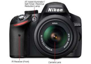 Nikon D3200 25492 Digital SLR Camera with 18 55mm Lens   24.2 