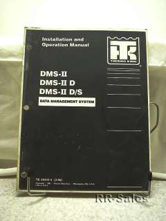Thermo King Data Management DMS II Installation Manual  