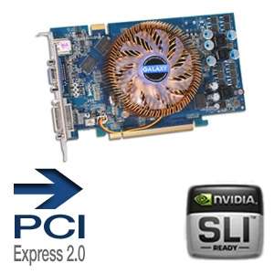 Galaxy 98TFF6HXXEXZ GeForce 9800 GT Low Power Video Card   512MB GDDR3 