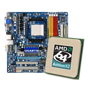 Gigabyte MA785GM US2H Motherboard & AMD Athlon 64 X2 5200+ Processor 