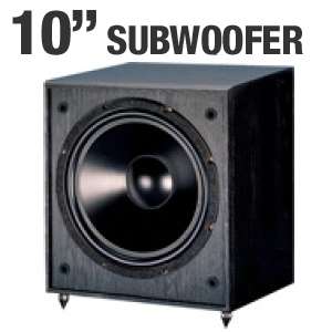 Pinnacle Digital Sub 100 Subwoofer   10 inch, 100 Watt  