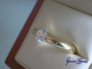 Niessing Gelbgold Brillantring 1,02 Ct. DPL Expertise   SPITZEN 