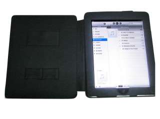 Ledertasche für Apple iPad   Case für i Pad mit Ständer  